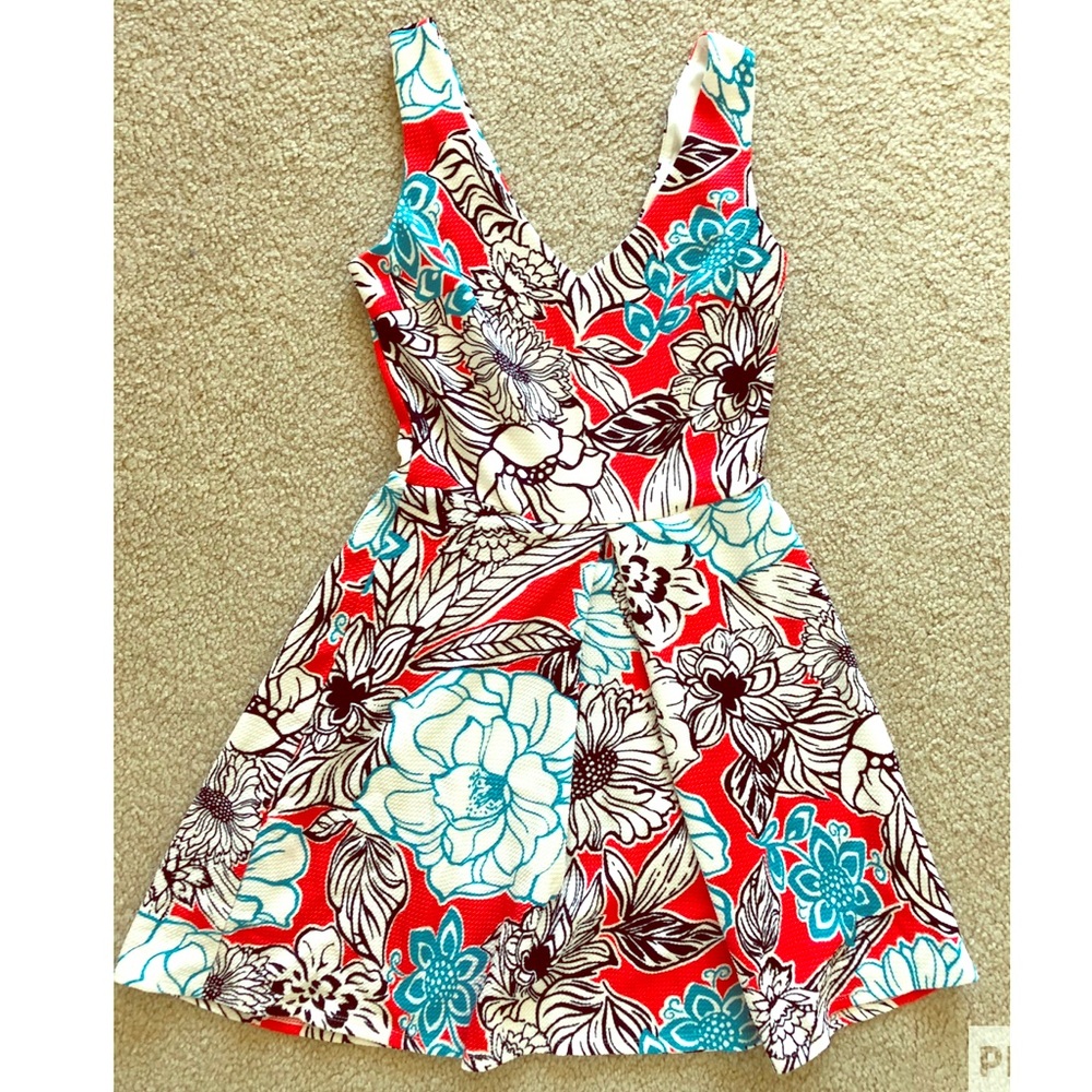 A line above knee summer dress